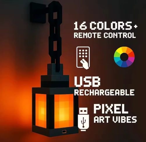 Pixel Style Night Light