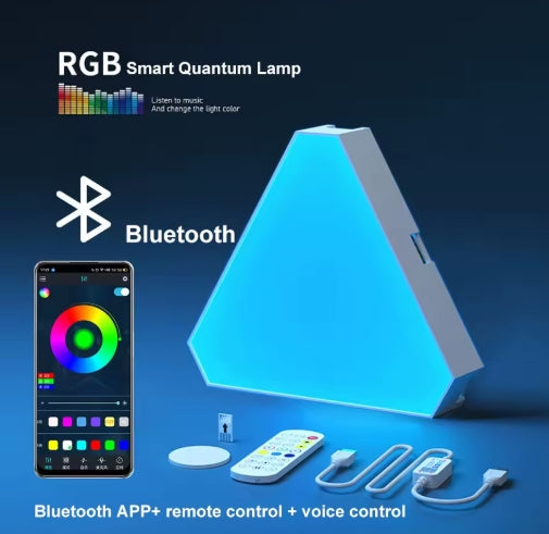 Triangular LED lights