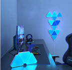 Triangular LED lights