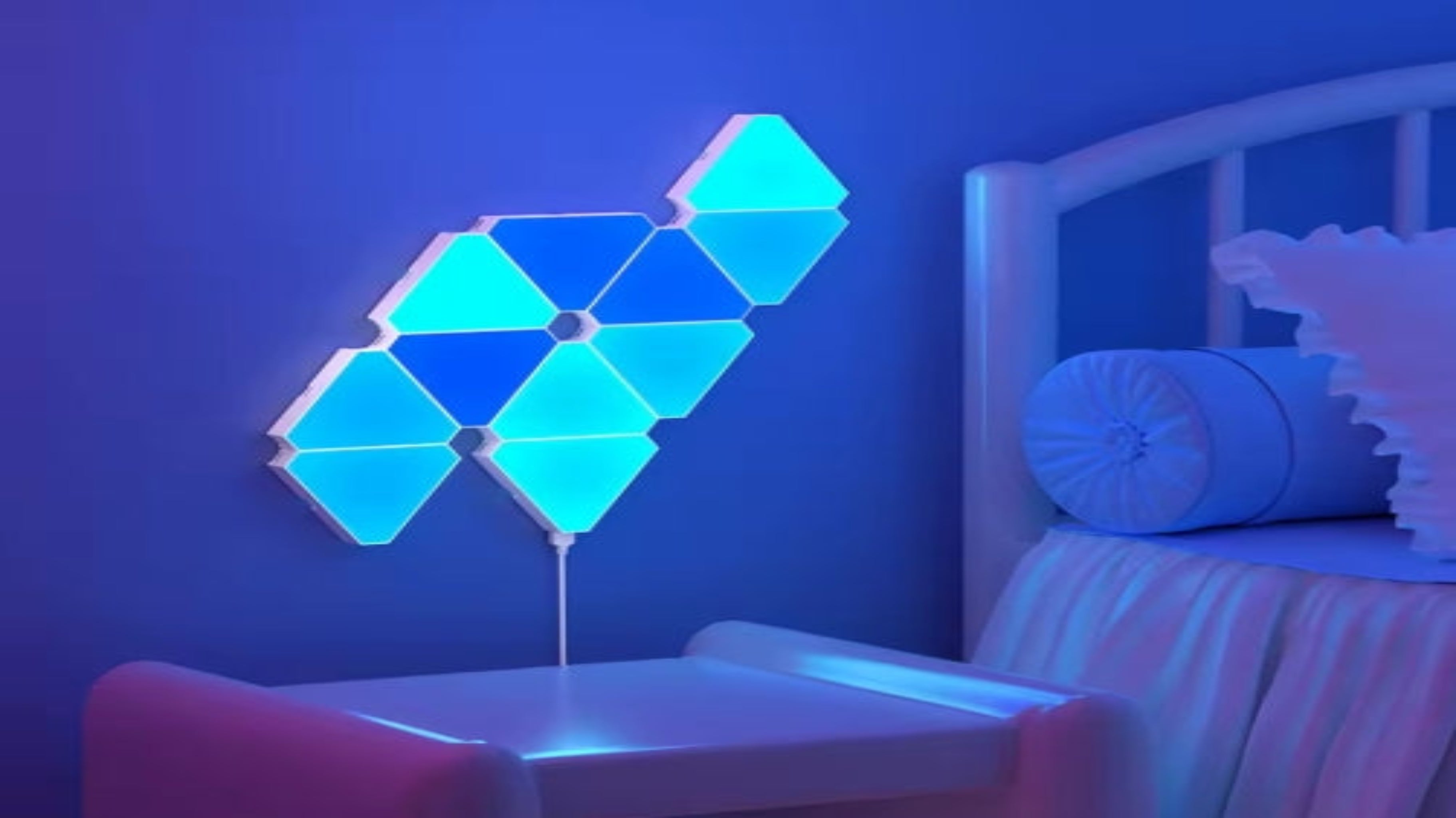 Triangular LED lights