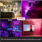 Smart RGB LED Light Bulb - Alexa & Voice Control