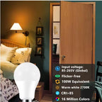 Smart RGB LED Light Bulb - Alexa & Voice Control