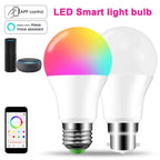 Smart RGB LED Light Bulb - Alexa & Voice Control